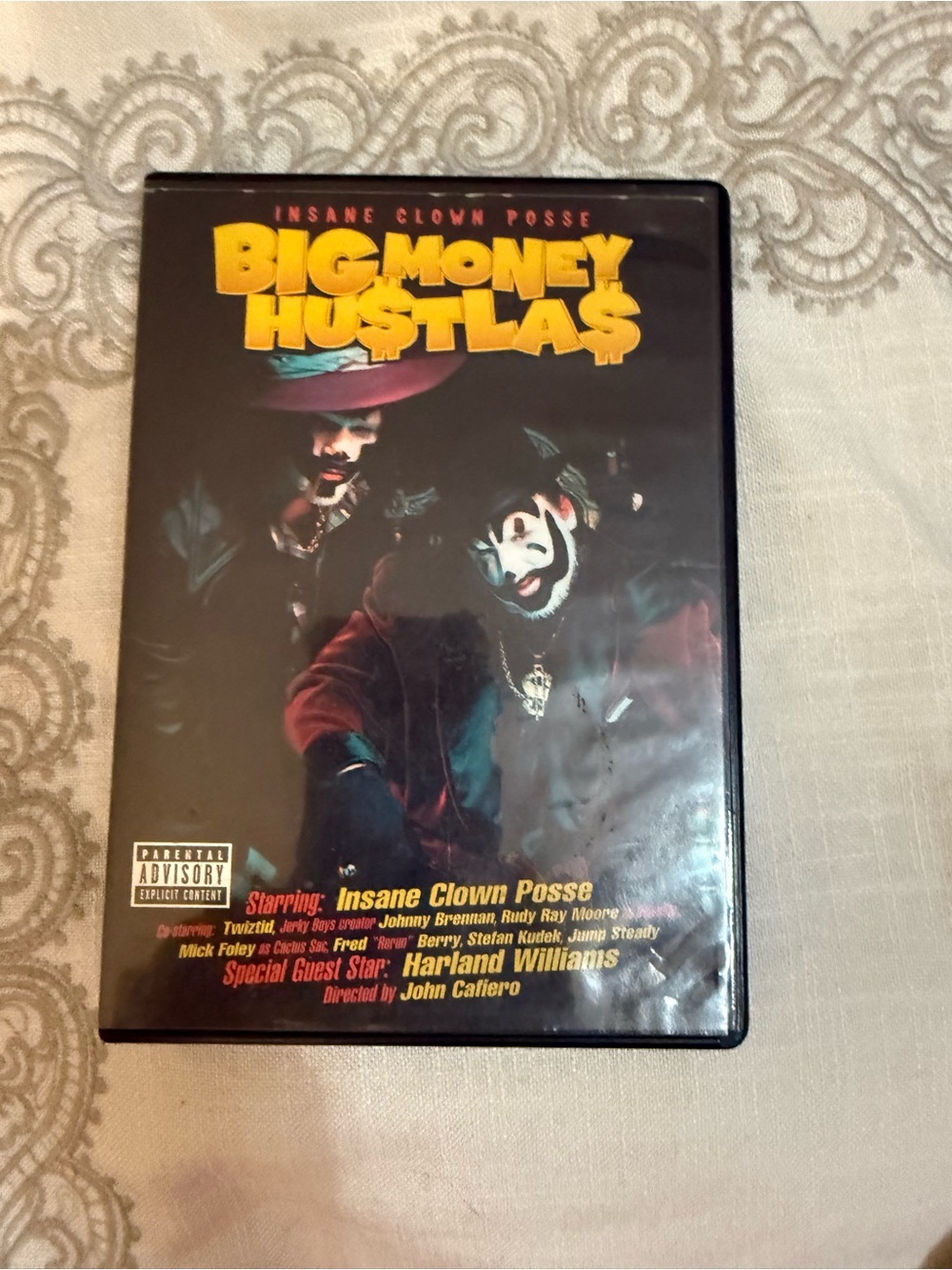 Big Money Hustlas Insane Clown Posse DVD Disc in great condition!